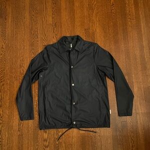 Donating Soon: Rains Navy Blue Raincoat (Unisex)